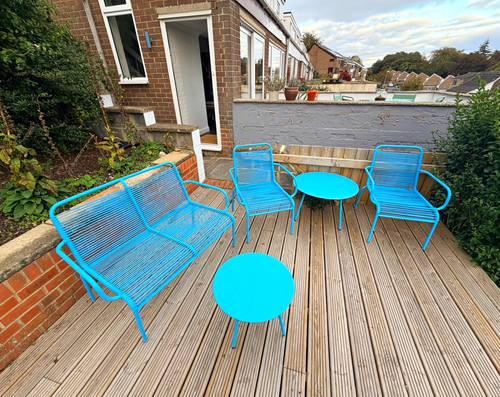 Blue habitat metal - blue, 5-piece