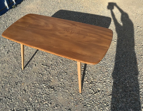 Ercol plank dining - plank, light