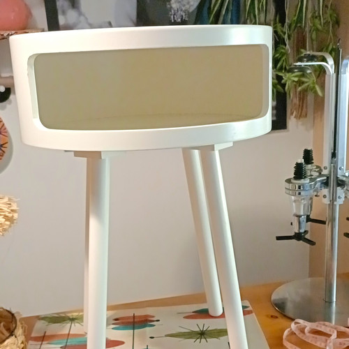 Habitat white round wood - habitat,