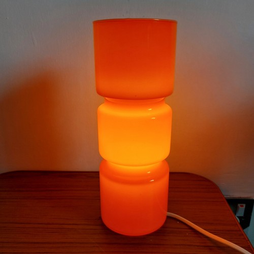 Habitat fitz table lamp - table, orange